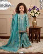 Girls Party Wear Ethnic Dress With Dupatta
