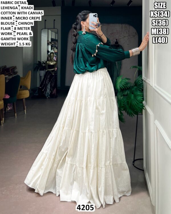 Modern Navratri Lehenga With Designer Shirt