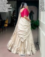 Traditional Kanjivaram Lehenga Choli For Women
