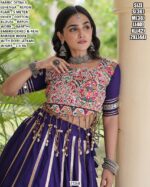 Festive Wear Lehenga Choli With Real Mirror Work