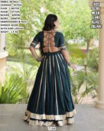 Festive Wear Lehenga Choli With Real Mirror Work