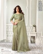 Designer Party Wear Saree With Sequin Work