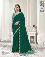 Designer Party Wear Saree With Sequin Work