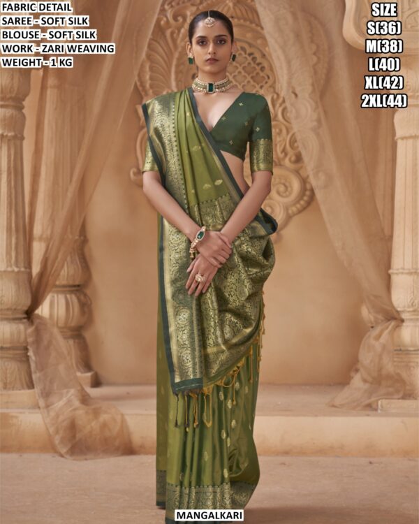 Classic Indian Silk Saree For Special Functions