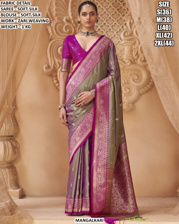 Classic Indian Silk Saree For Special Functions