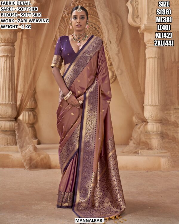 Classic Indian Silk Saree For Special Functions