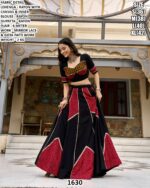 Gota Patti Lehenga With Designer Blouse For Navratri