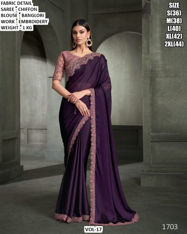 Latest Party Wear Designer Saree Collection