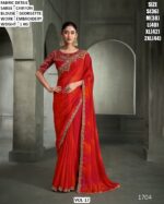 Latest Party Wear Designer Saree Collection