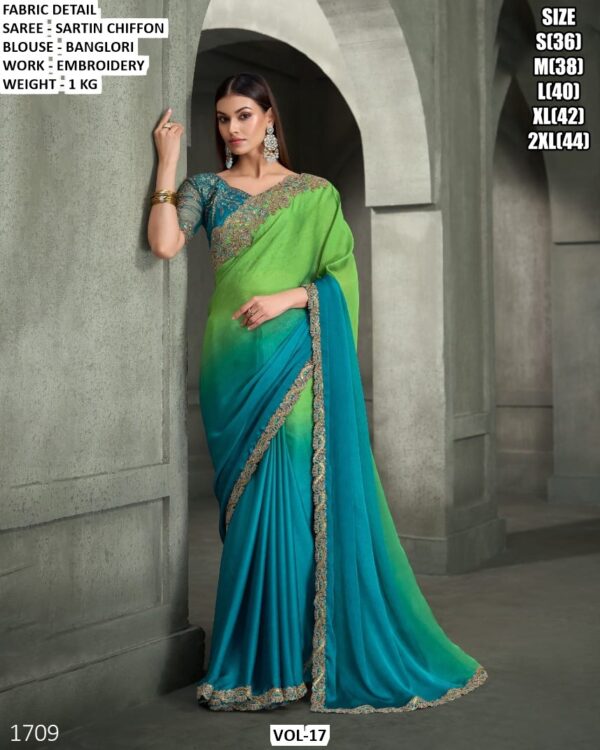 Latest Party Wear Designer Saree Collection