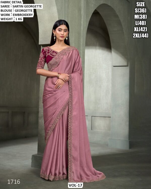 Latest Party Wear Designer Saree Collection