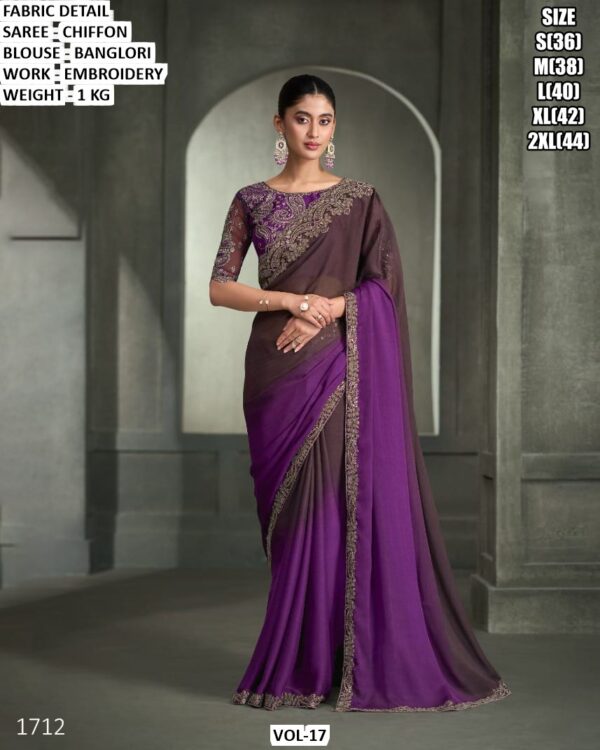 Latest Party Wear Designer Saree Collection