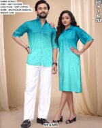 Matching Couple Shirt And Tunic Set