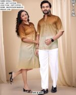 Matching Couple Shirt And Tunic Set