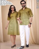 Matching Couple Shirt And Tunic Set