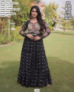 Kutchi Patchwork Gown For Special Occasions