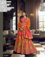 Designer Banarasi Silk Lehenga Choli For Women