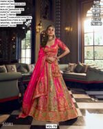 Designer Banarasi Silk Lehenga Choli For Women