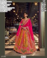 Designer Banarasi Silk Lehenga Choli For Women