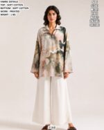 Stylish Printed Tunic With Wide Leg Palazzo