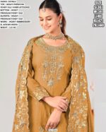 Designer Silk Kurta Palazzo With Dupatta For Women