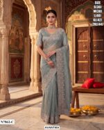 Premium Embroidered Designer Saree Collection