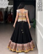 Designer Printed Lehenga With Jacket Style Blouse