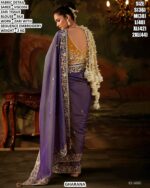 Festive Wear Zari Tissue Saree For Women