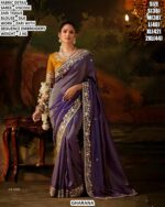 Festive Wear Zari Tissue Saree For Women