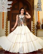 Traditional Lehenga With Embroidered Koti For Navratri