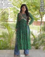 Bandhani Print Indo Western Long Kurta