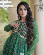 Bandhani Print Indo Western Long Kurta