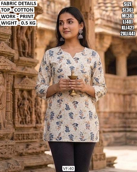 Comfortable Cotton Tunic For Women