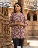 Comfortable Cotton Tunic For Women