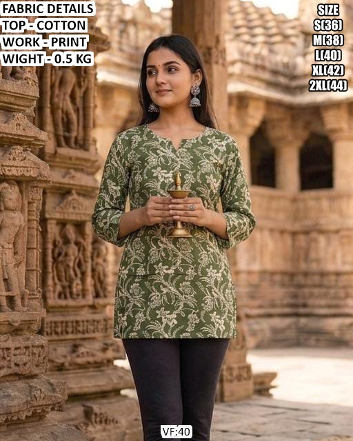 Comfortable Cotton Tunic For Women