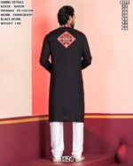 Mens Rayon Embroidered Kurta Pajama Set