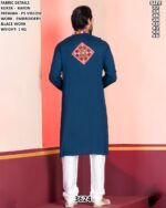 Mens Rayon Embroidered Kurta Pajama Set