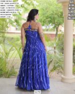 Kutchi Patchwork Designer Gown For Navratri