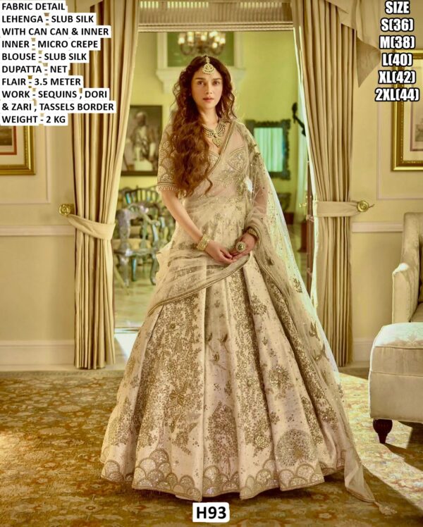 Premium Slub Silk Designer Lehenga Choli