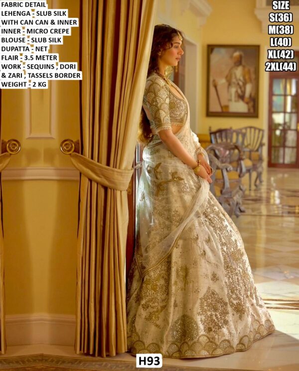 Premium Slub Silk Designer Lehenga Choli