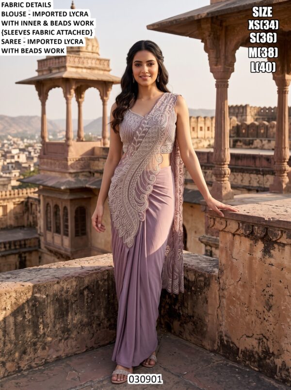 Modern Designer Saree For Wedding Functions