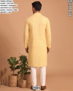 Men’s Cotton Digital Print Kurta Pajama Set