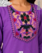 Stylish Slub Cotton Kurta Pant Set