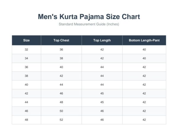 Men’s Rayon Embroidery Kurta Pajama Set