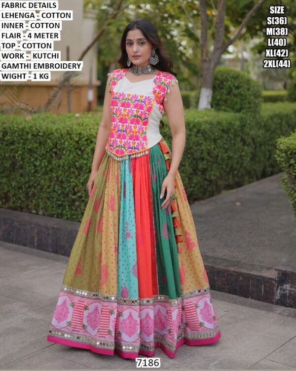 Gujarati Traditional Lehenga Design