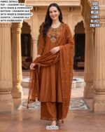 Stylish Designer Suit Set With Dupatta