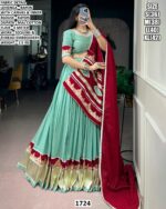 Elegant Lehenga Set With Statement Embroidery