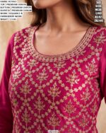Premium Chinon Kurti And Palazzo Outfit