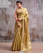 Tissue Silk Saree With Elegant Woven Work
