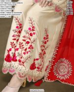 Handmade Mirror Work Kurti With Sharara